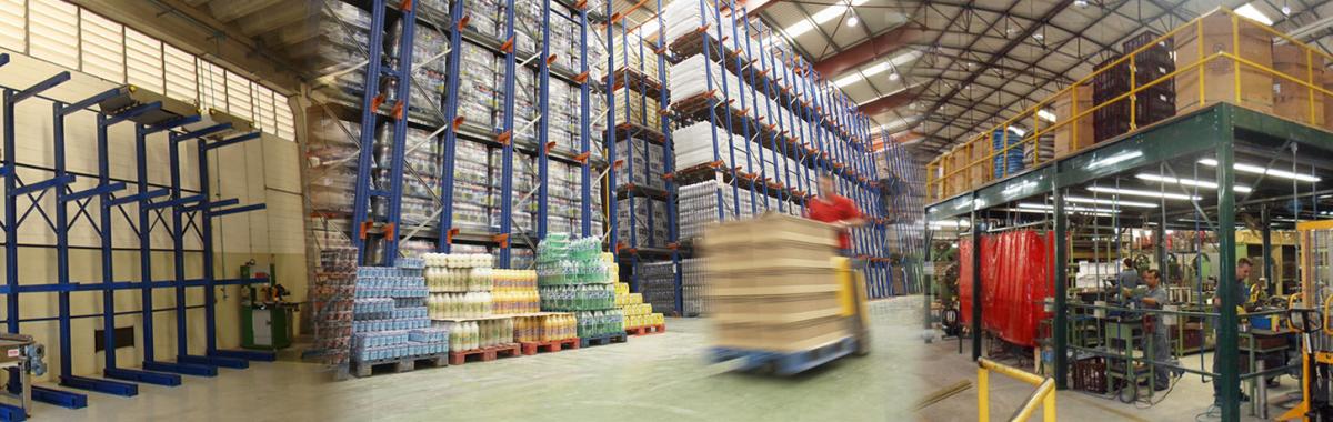 Porta Paletes Com Dupla Profundidade